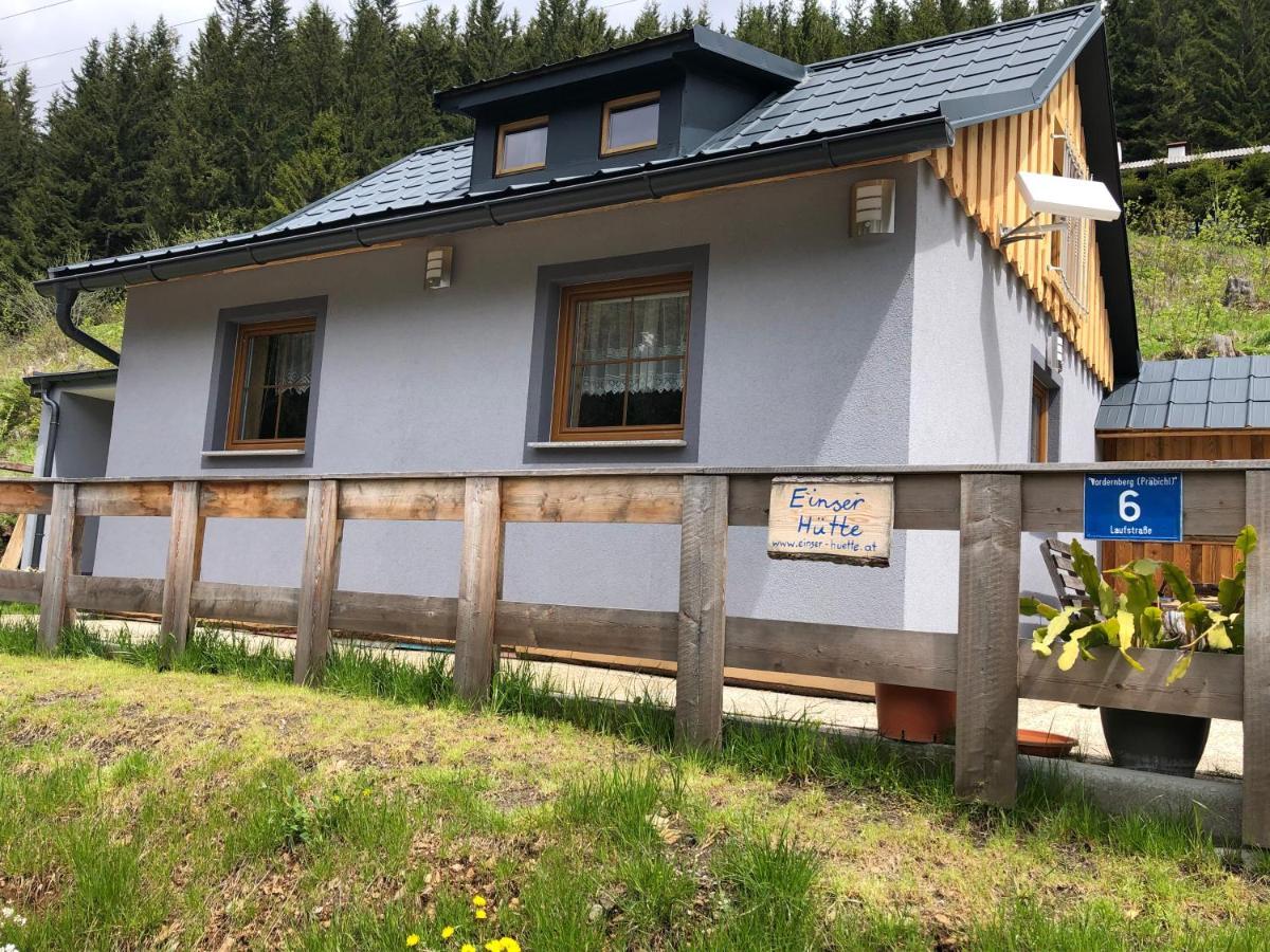 Einser-Hütte Selbstversorgerhaus für 7 Personen Vordernberg Exterior foto